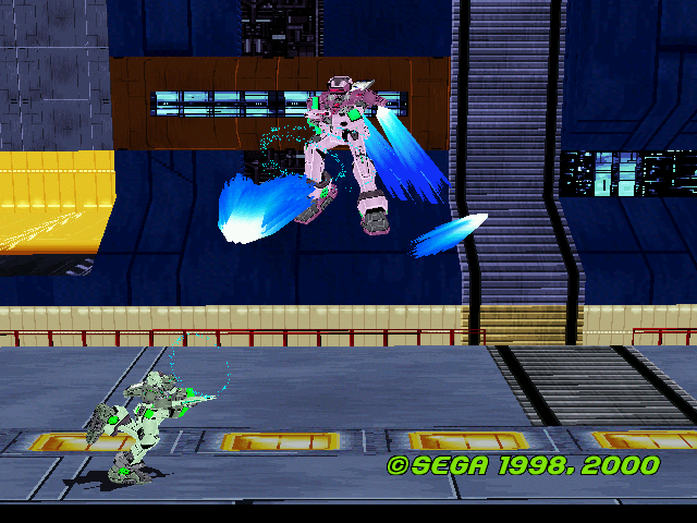 Cyber Troopers Virtual-On: Oratorio Tangram M.S.B.S. ver 5.66 2000 Edition png snap