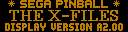 X-Files (CPU 2.00, display A2.00)