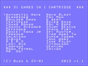 31 Games in 1 Cartridge v1.1