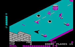 ibm5150/zaxxon png snap