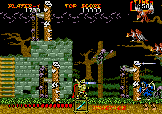 megadriv/ghouls1 png snap