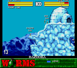megadriv/worms png snap