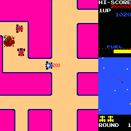 x68k_flop/rallyx png snap